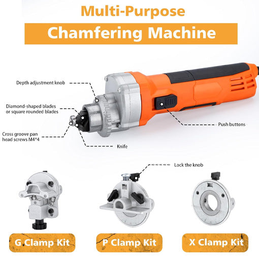 Heavy Duty Metal Chamfering Tool