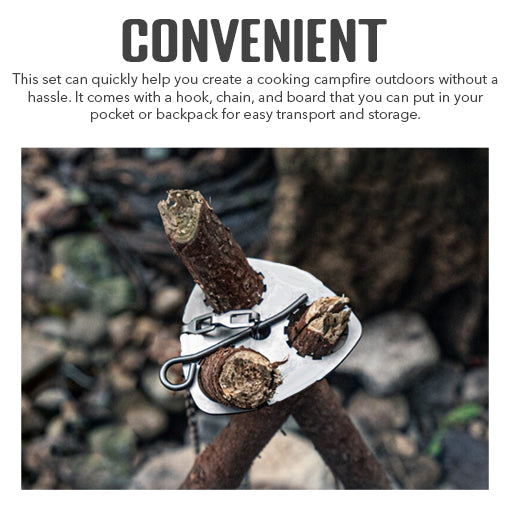 Camping Tripod Board Set