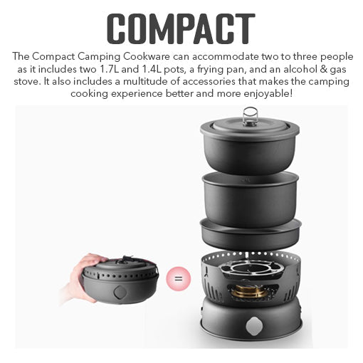 Compact Camping Cookware