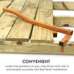 Deck Board Straightening Tool