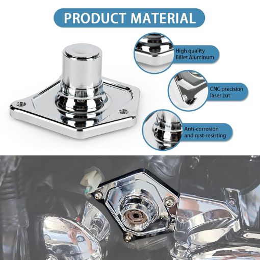 Easy Motorcycle Solenoid Cover Push Button Starter
