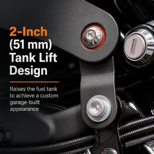 Motorcycle 2"/51MM Tank Lift Riser Kit