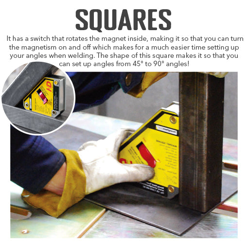 Heavy-Duty Adjustable Magnetic Square