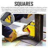 Heavy-Duty Adjustable Magnetic Square