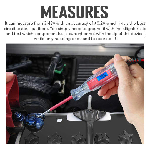 Low Voltage Precise Circuit Tester