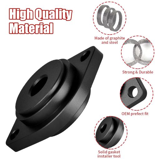 Motorcycle Exhaust Gasket Seal Tool and Tapered Gasket 1984-2023