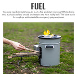 Portable Rocket Stove