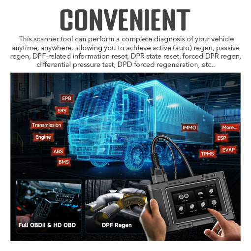 Truck Diesel Scanner Kit