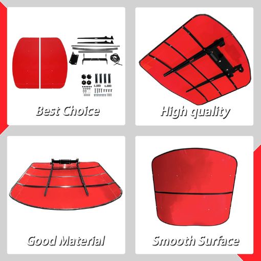 Bolt-On ROPS Tractor Mower Canopy