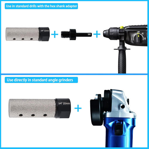 Diamond Finger Milling Bits