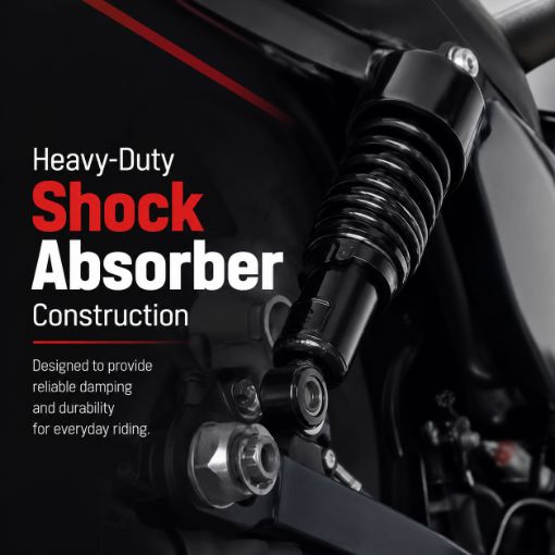 Motorcycle 10.5-inch Rear Lowering Shocks Absorber Set