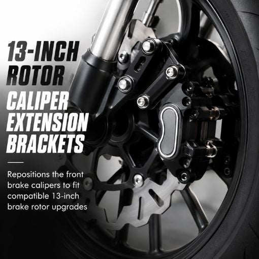 Motorcycle Front Brake Caliper Extension Brackets
