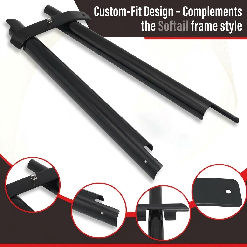 2000-2017 Motorcycle Front Frame Down Tube Covers