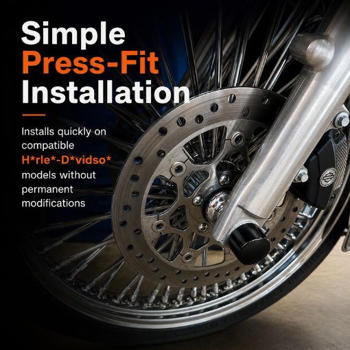 Motorcycle Front Axle Nut Cover Caps