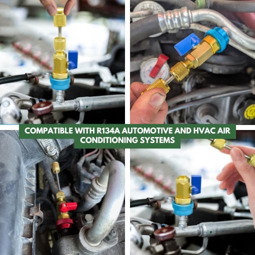 31 PCS R134A AC Valve Core Quick Remover Installer Tool Kit