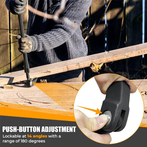 Heavy Duty Extendable Indexing Pry Bar