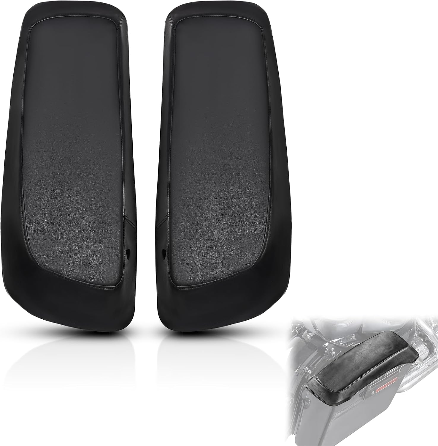 Motorcycle Protective Hard Saddlebag Lid Bra/Covers