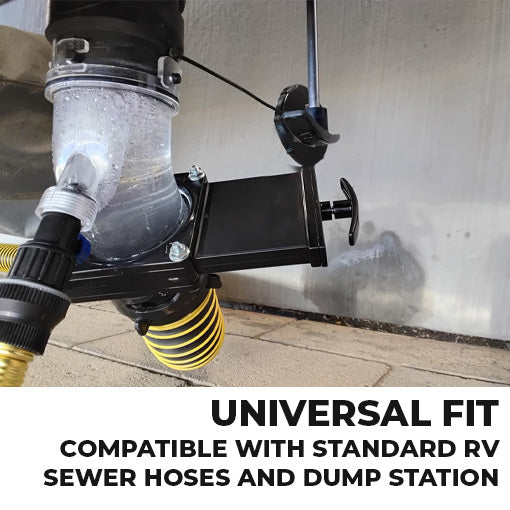 RV 45-Degree Reverse Flush Valve Attachment