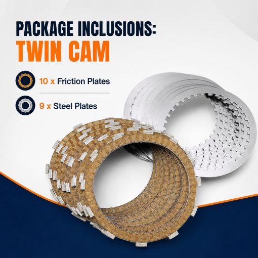 Motorcycle Extra Plate Friction Steel Clutch Kit
