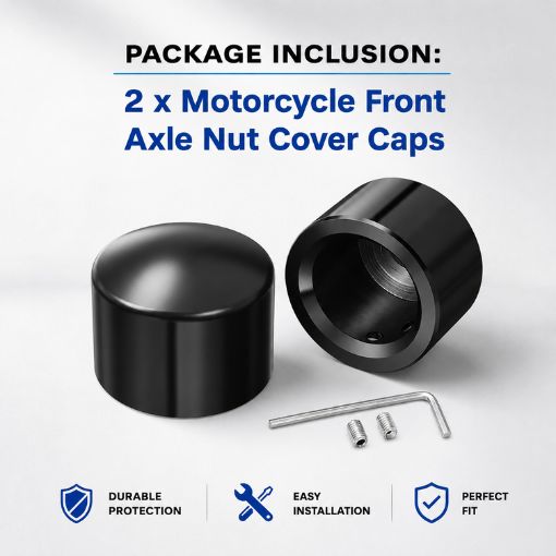 Motorcycle Front Axle Nut Cover Caps