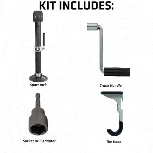 Upgraded Heavy Duty Manual Lift Jack