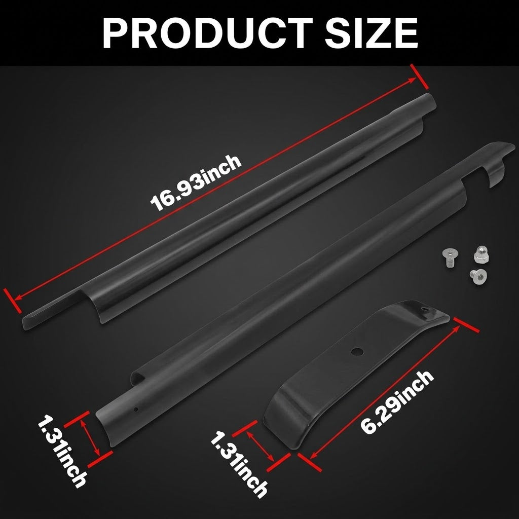 2000-2017 Motorcycle Front Frame Down Tube Covers