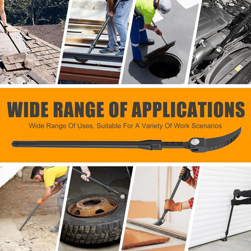 Heavy Duty Extendable Indexing Pry Bar