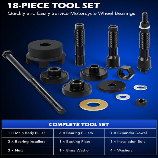 Wheel Bearing Puller Tool Kit