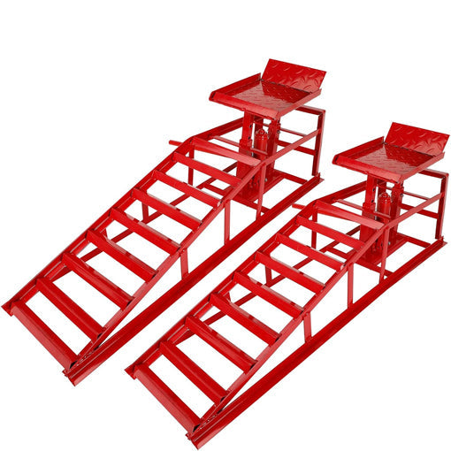 5-Ton Hydraulic Low Profile Car Service Ramps ~ fullpartsandtools.com