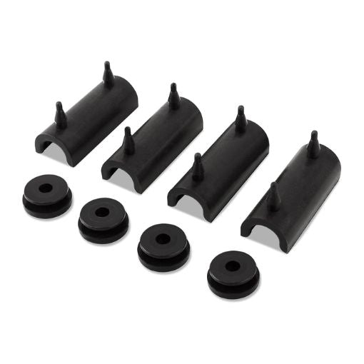 Motorcycle Anti-Vibration Hard Saddlebag Rubber Grommet & Support Cushion