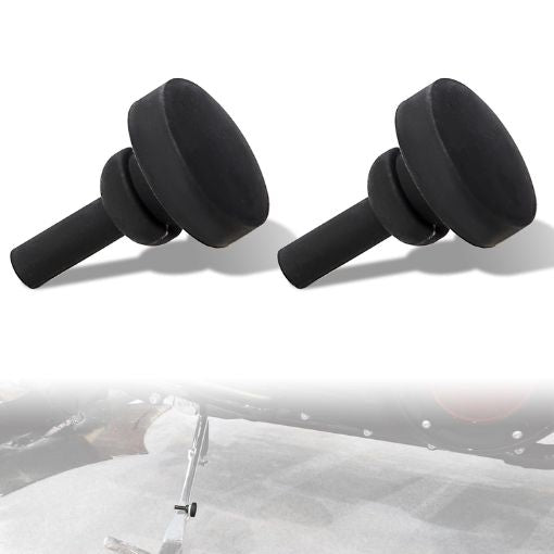 2-Piece Jiffy Stand/Kickstand Rubber Bumper Pad