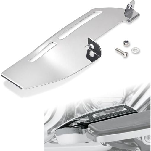 Motorcycle Right-side Rider Footboard Heel Guard