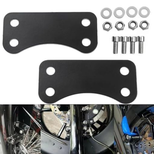 Motorcycle Front 21" Wheel Fender Risers