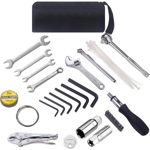 HD Compact Motorcycle Repair Tool Kit