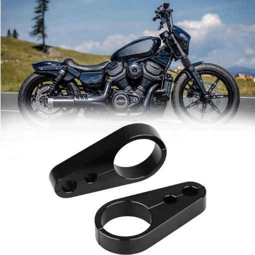 Motorcycle Handlebar Clutch Cable Brake Line Clamp Holder