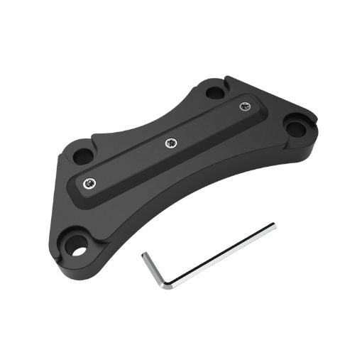 Bolt-On Motorcycle Handlebar Anti-Slip 1" Riser Clamp