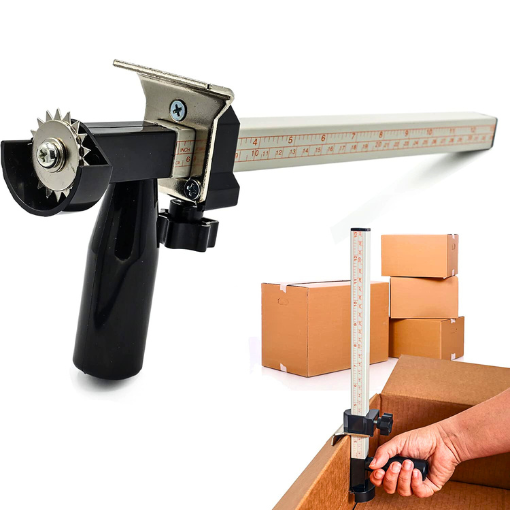 Box Resizer Tool with Scoring Wheel - Utility Knife Cardboard Scorer,  Reducer - Box Cutter Sizer Tool for Resizing Reducing Size of Shipping Boxes