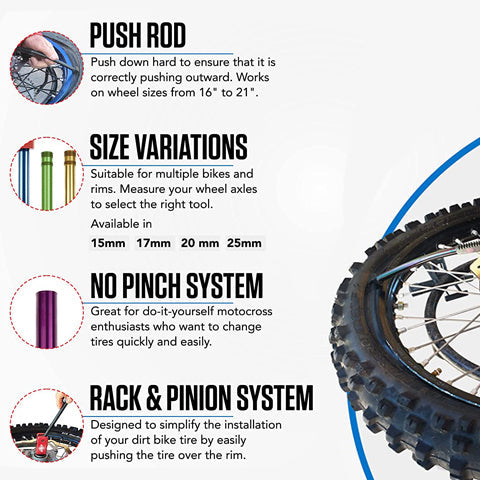 Dirt Bike Tire Changing Tool