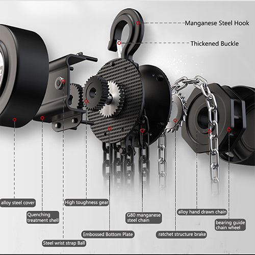 Heavy Duty Steel Chain Hoist