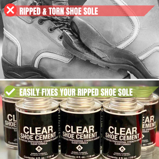 Clear Shoe Cement