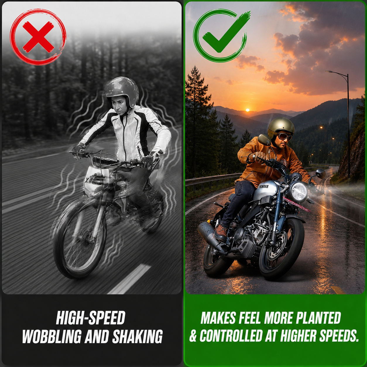 Motorcycle Frame Stabilizer Kit