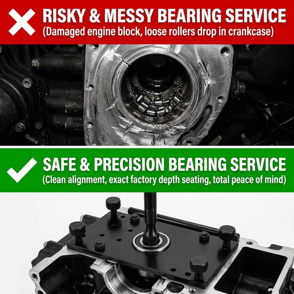 Motorcycle Inner Camshaft Bearing Remover & Installer Tool