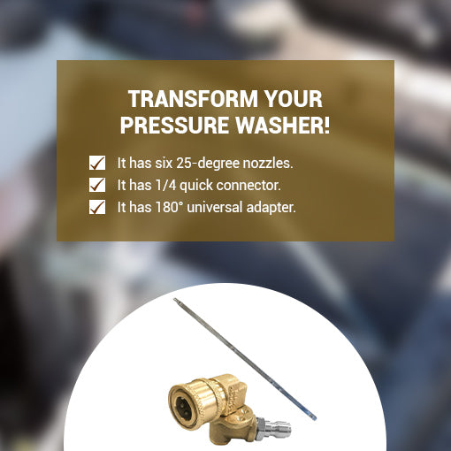 Pressure Washer Radiator Cleaner