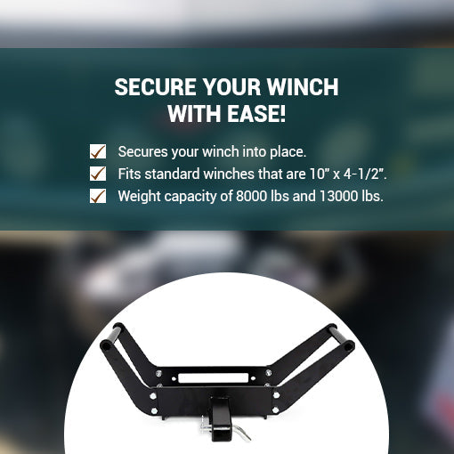 Cradle Winch Mount Mounting Plate