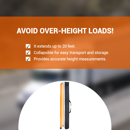 Heavy Duty Load Height Measuring Stick
