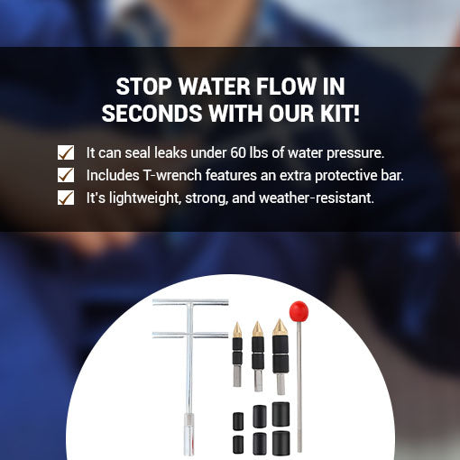 Pipe Water Stopper Kit