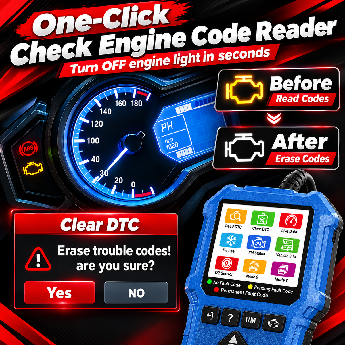 Motorcycle System Diagnostic Measurement Tool