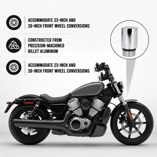 Motorcycle 39mm Fork Tube Extension Kit