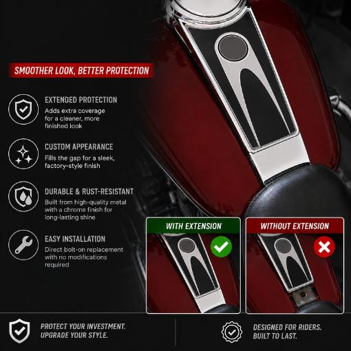 Motorcycle Lower Dash Panel Extension