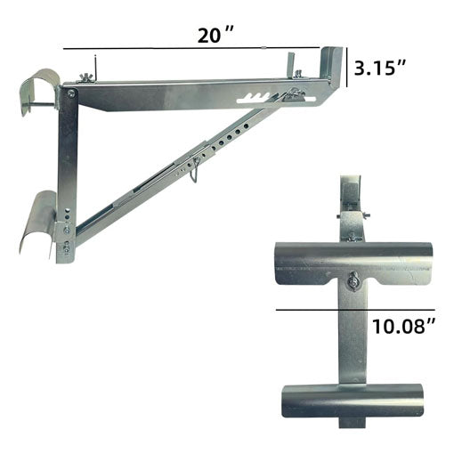 2-Rung Short Body Ladder Jacks